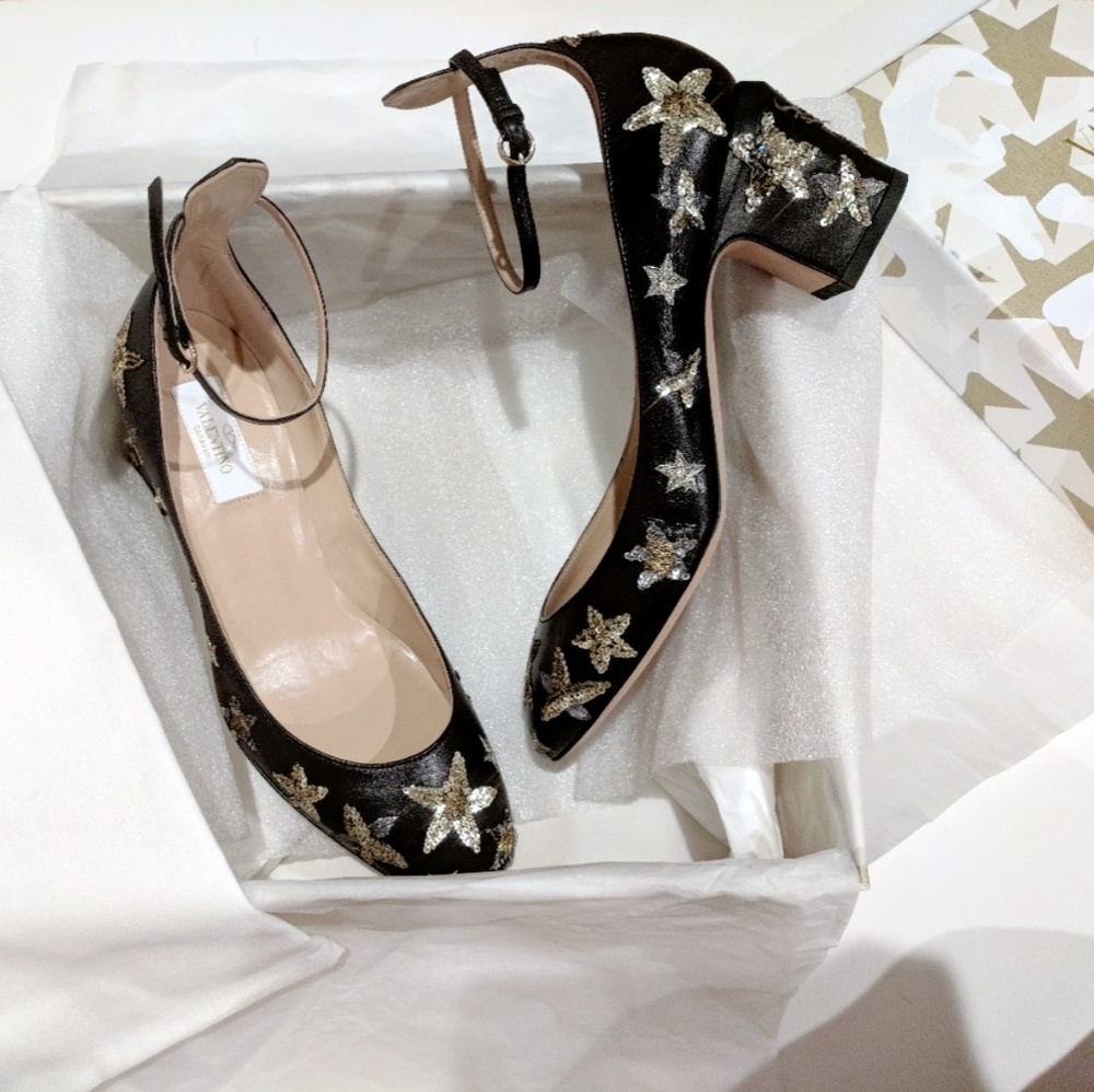 SOLD!💋Valentino Tango Mary Jane Star Pumps - Picture 5 of 8